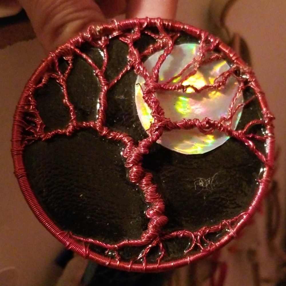 Copper Tree of Life Medallion 1-of-a-kind!!